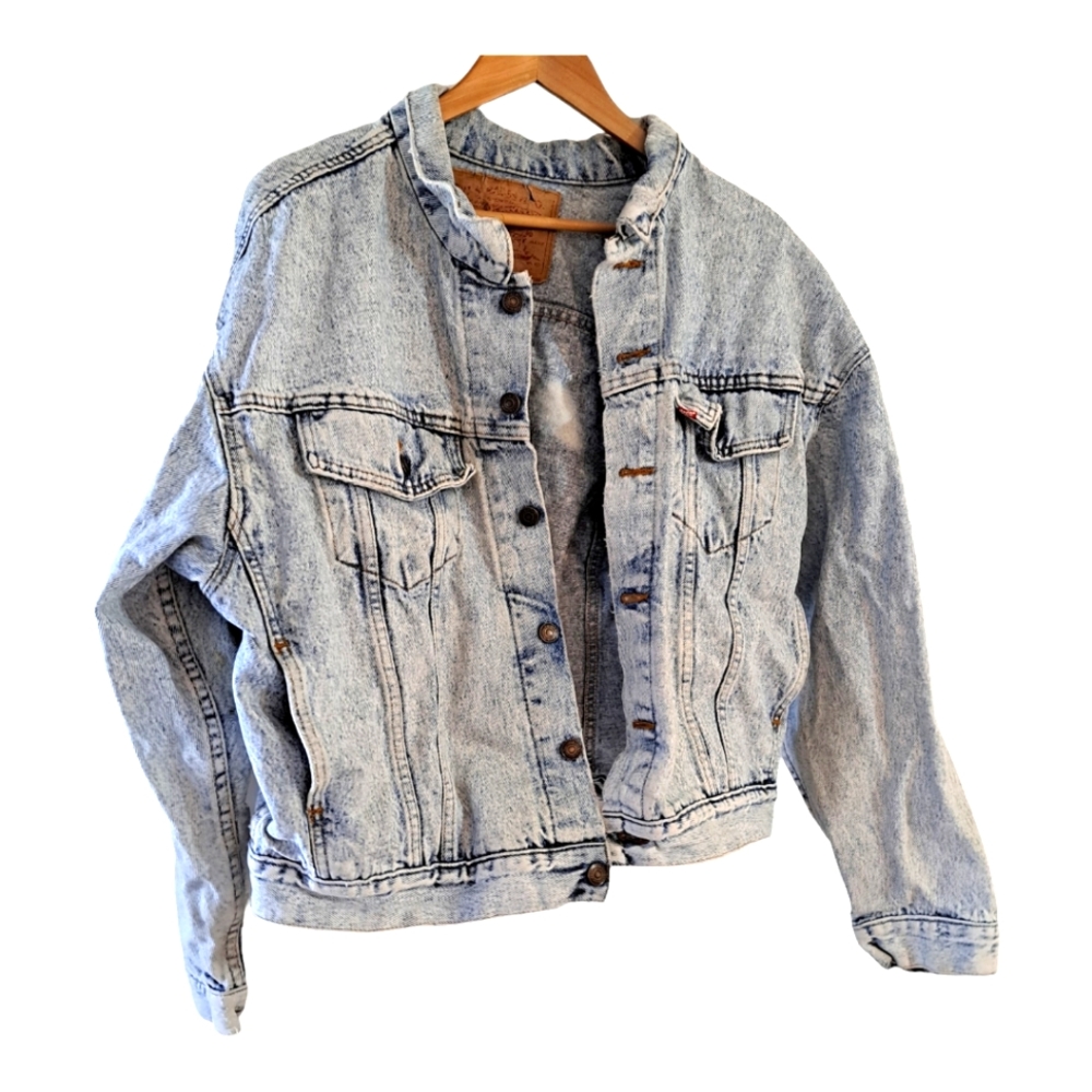 Vintage Levi's Acid Wash Trucker Jacket